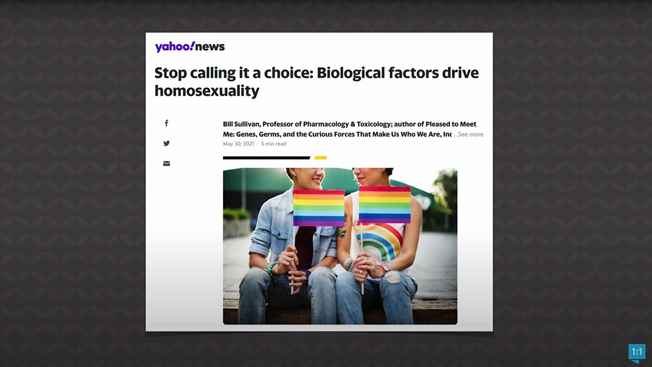 Born This Way Do “biological Factors Drive Homosexuality” Answers 