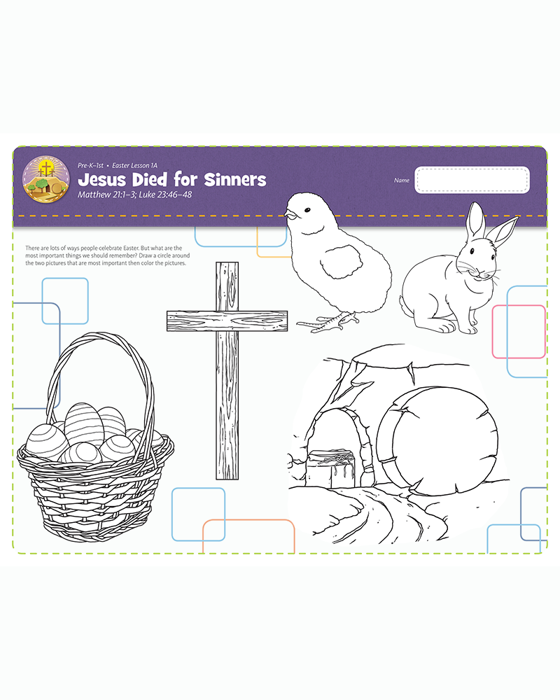 Celebrating Easter: Jesus Died for Sinners