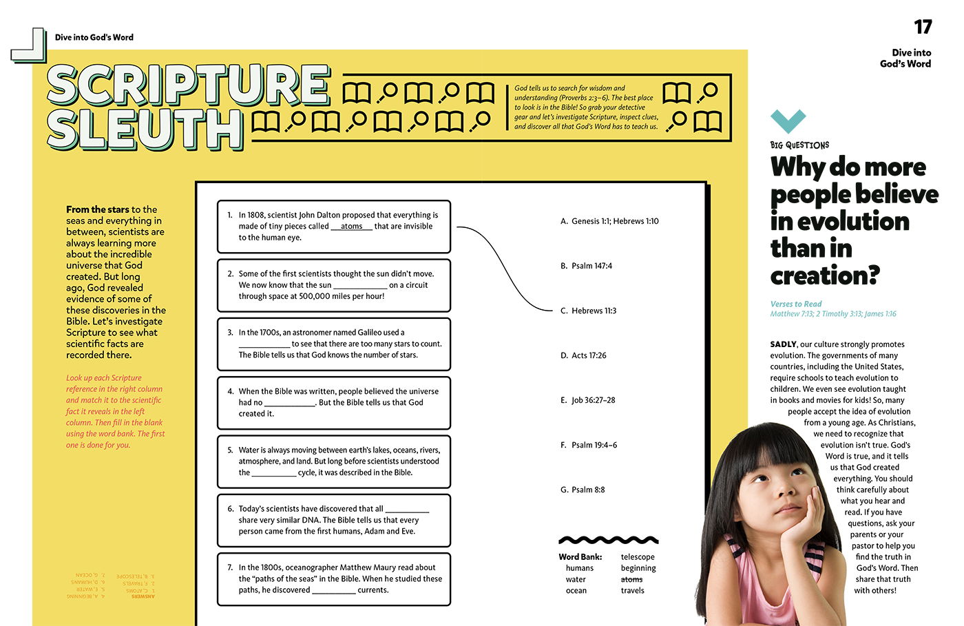 Scripture Sleuth Science and the Bible