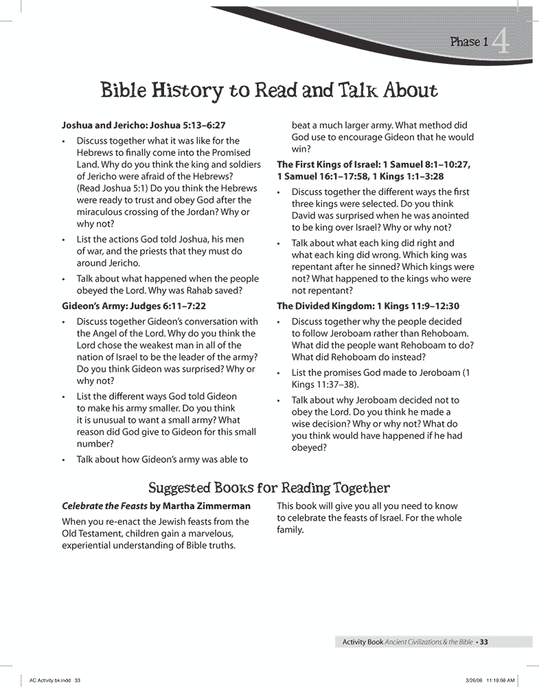 Bible History