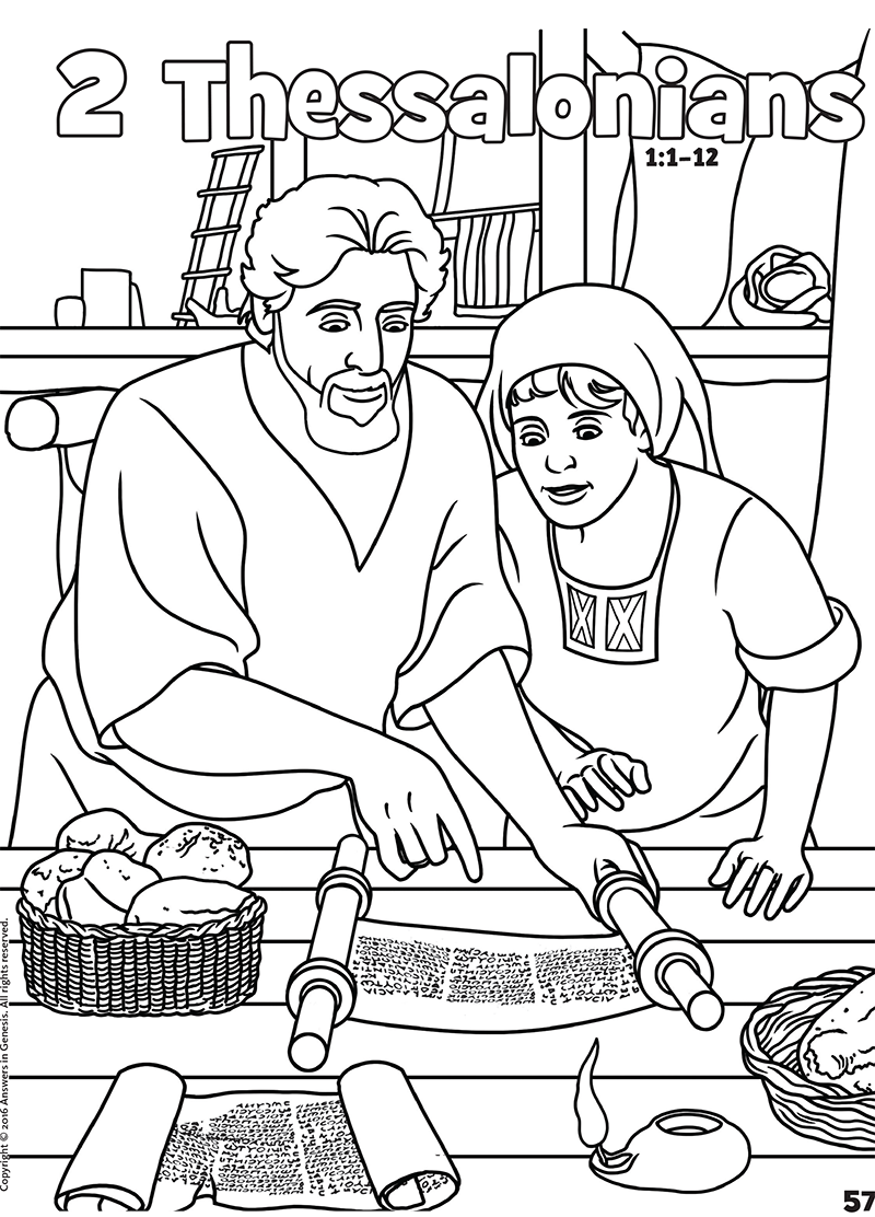 Timothy Goes To School Coloring Pages