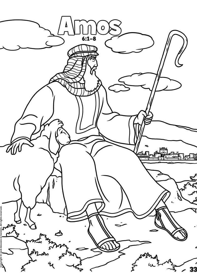 Prophet Amos Coloring Pages Coloring Pages