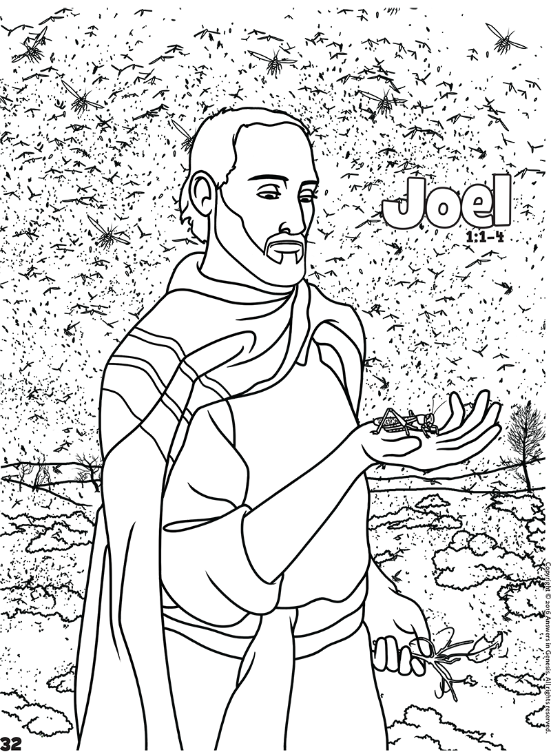 Download Joel: Books of the Bible Coloring (Kids Coloring Activity ...