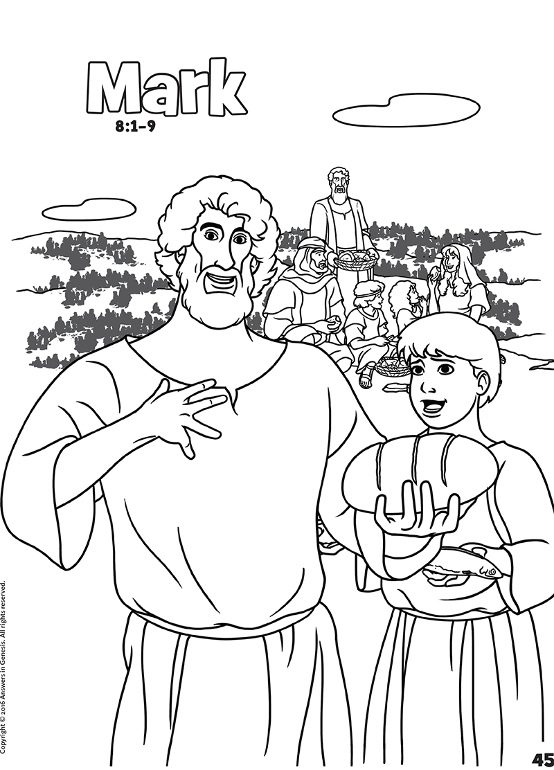 Bible Story Coloring Book Download