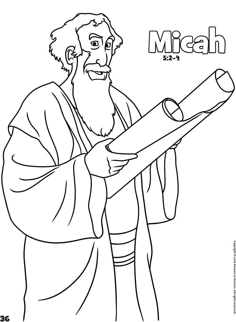 Download Micah: Books of the Bible Coloring (Kids Coloring Activity ...