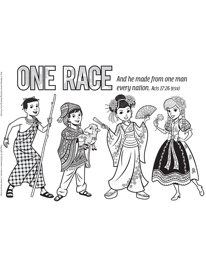 Acts 17:26 One Race
