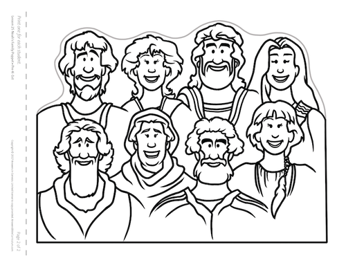Noah’s Family Puppet