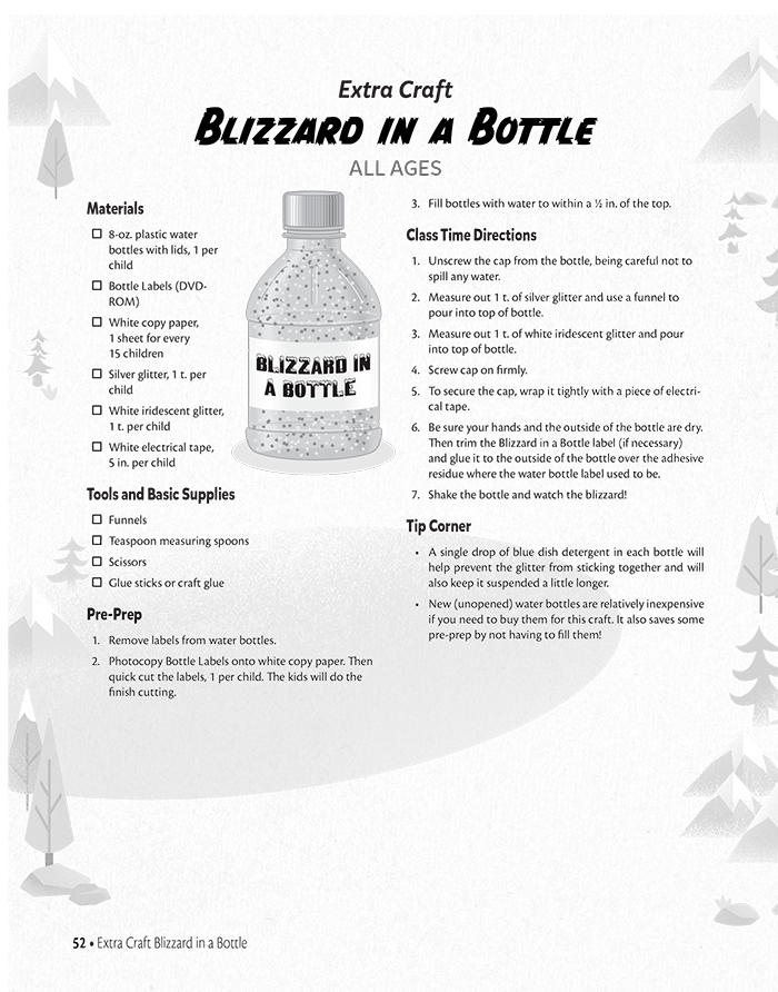 Blizzard in a Bottle