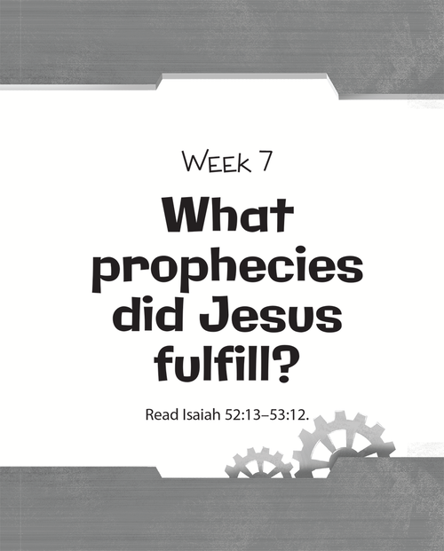 Week Seven: What Prophecies Did Jesus Fulfill?