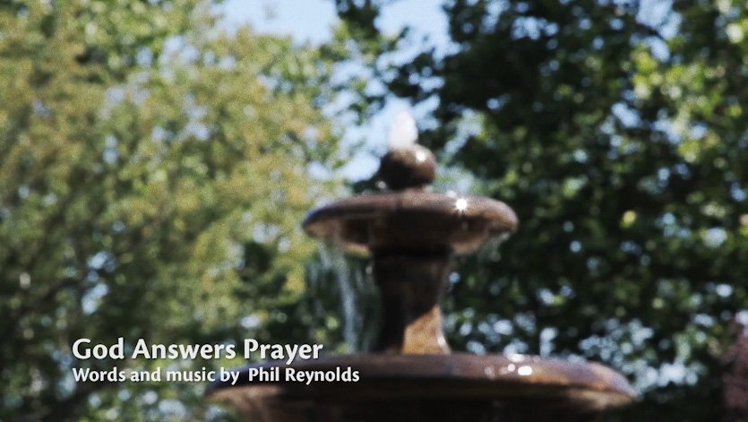 God Answers Prayer (Song Motions)