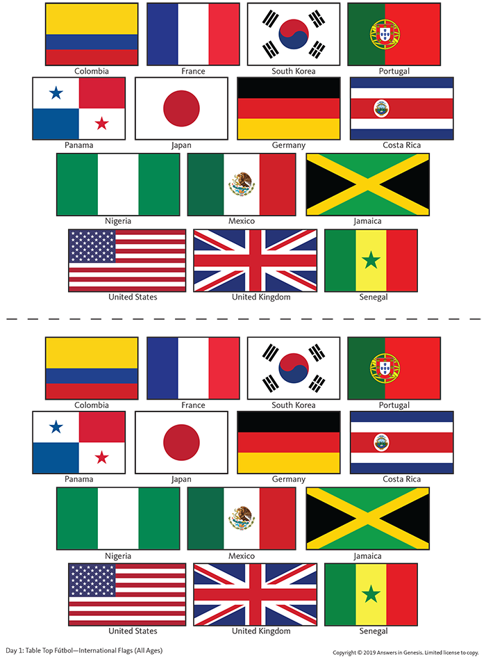 Table Top Fútbol Patterns