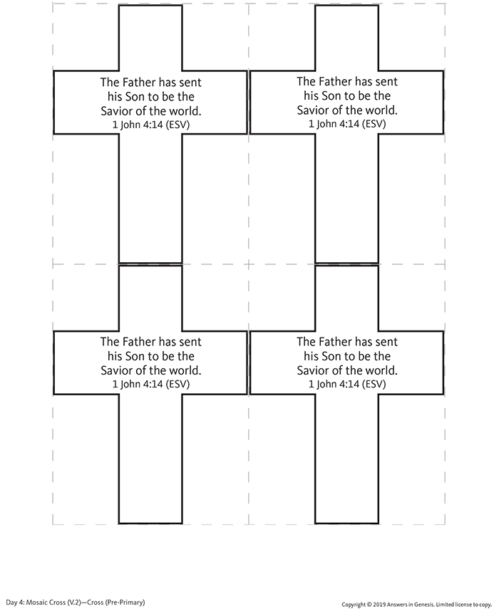 Mosaic Cross Patterns