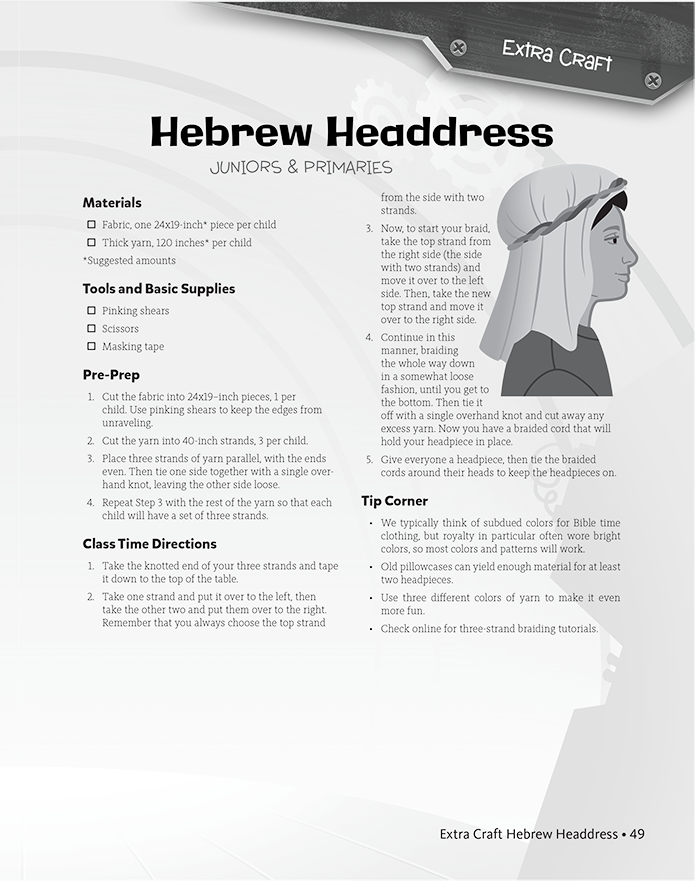 Hebrew Headdress