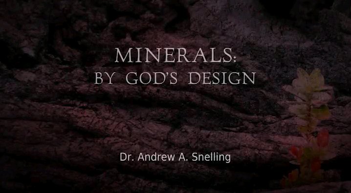 Minerals: by God’s Design