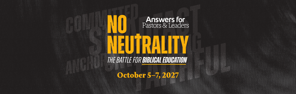 Answers for Pastors & Leaders Conference 2027