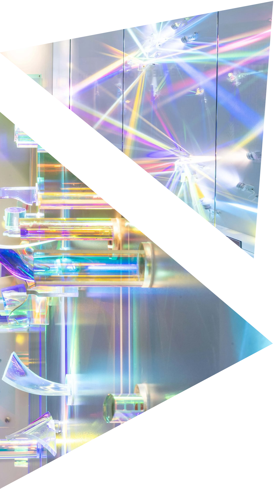 Radiance exhibit light refracting