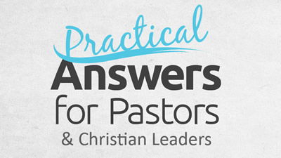 2016-10-22 Answers for Pastors