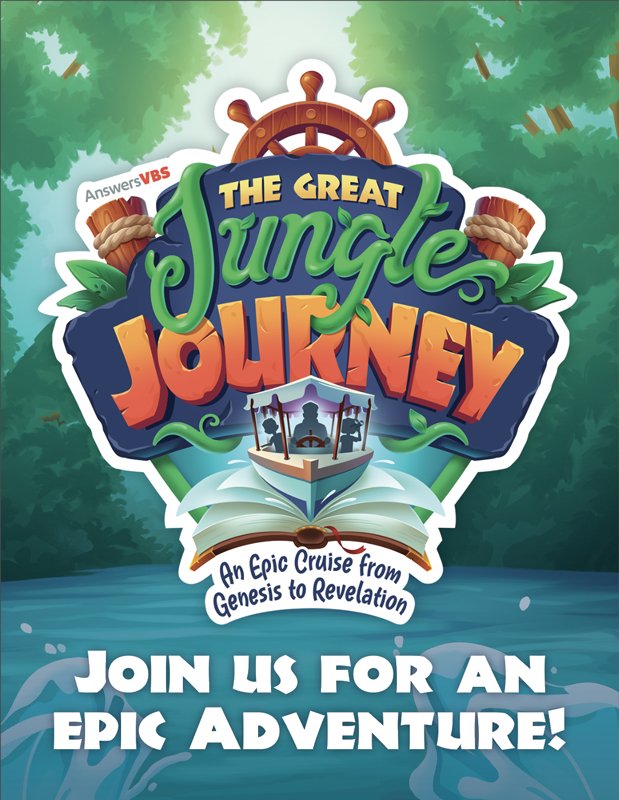 The Great Jungle Journey VBS Invitation Postcard (Supplies) Answers