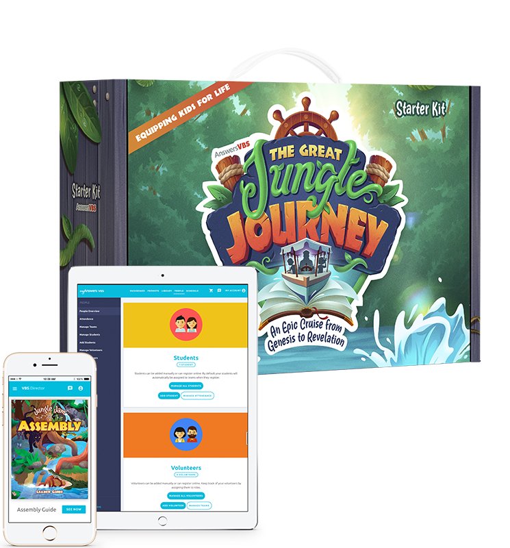 The Great Jungle Journey VBS Starter Kit + Digital Pro (Curriculum Kit