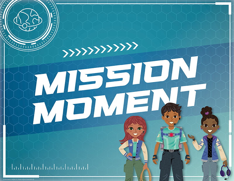 Spy U VBS: Mission Moment Rotation Sign