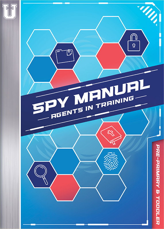 Spy U VBS: Spy Manual and Stickers Set for Pre-Primary and Toddler: KJV