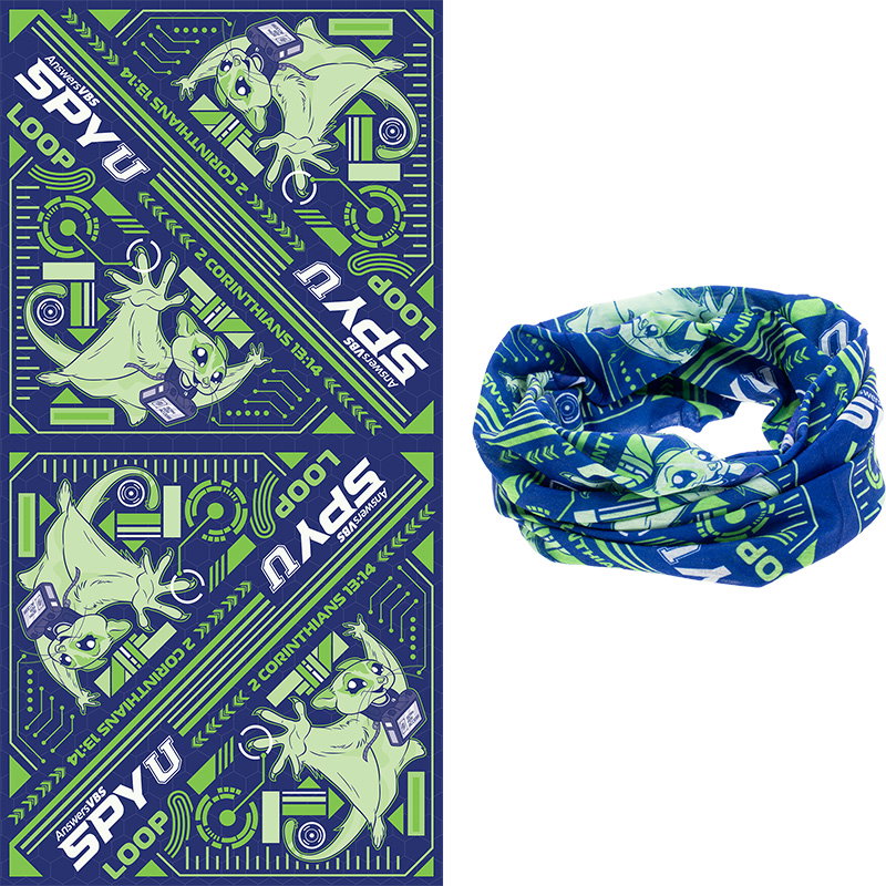 Spy U VBS: Tubular Bandanas: Green