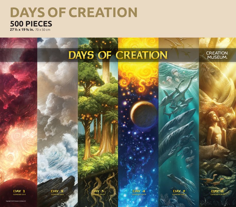 (Gift)　Puzzle　Creation　Creation　of　Days　Museum　Genesis　Answers　in