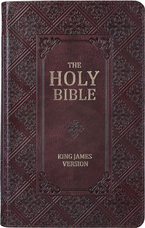 Giant Print Bible with Thumb Index - KJV (Imitation Leather) | Answers ...