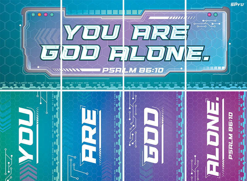 Spy U VBS: Theme Verse Scene Setter: PDF