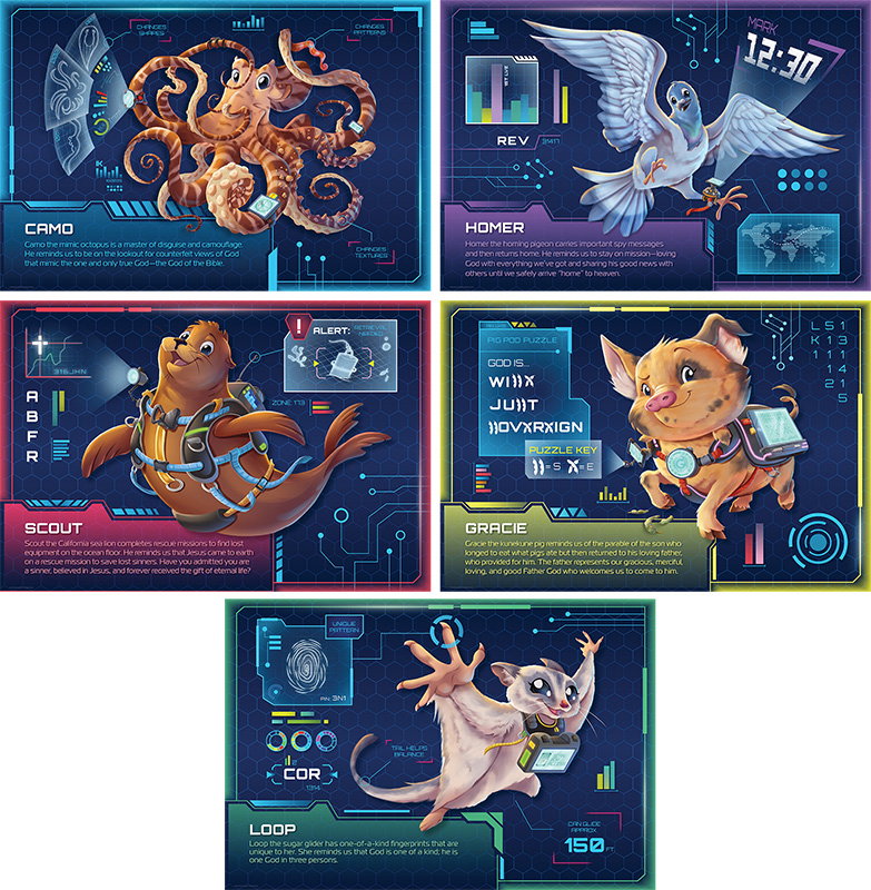 Spy U VBS: Animal Pals Scene Setter: PDF