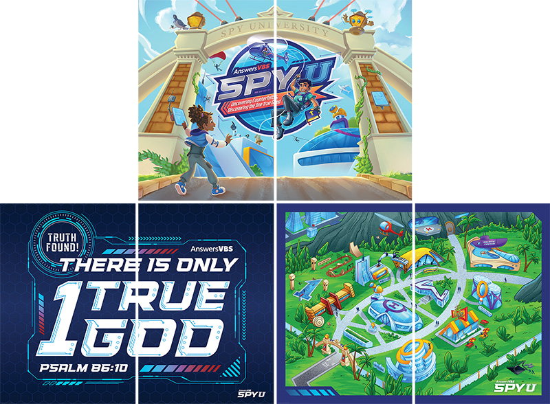 Spy U VBS: Logo and Map Scene Setter: PDF