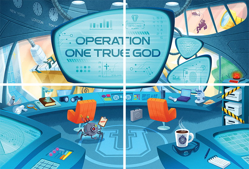 Spy U VBS: Classroom Scene Setter: PDF