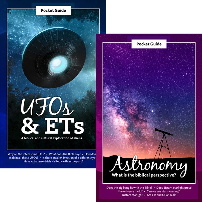 ufos-ets-plus-astronomy-pocket-guides-pack-answers-in-genesis