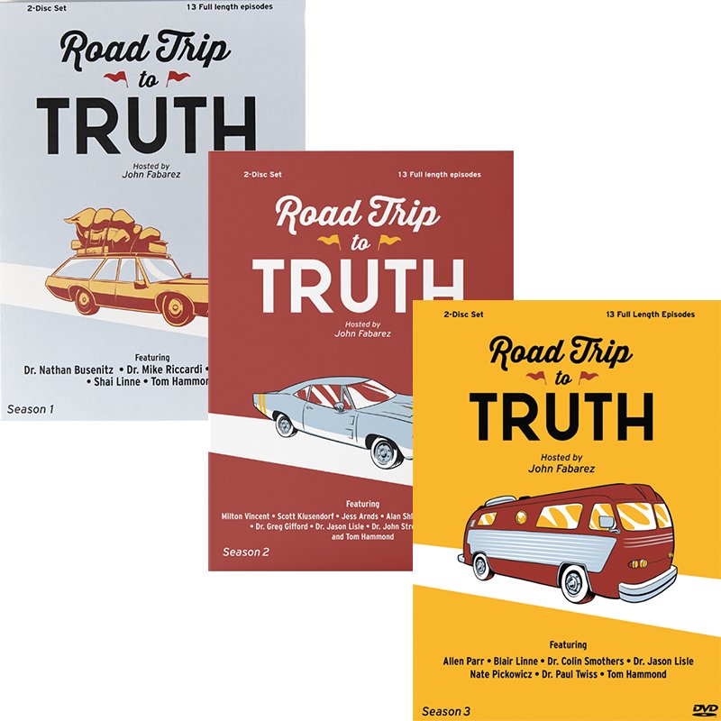 Road Trip To Truth 3-Season Combo (DVD Set) | Answers in Genesis