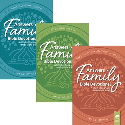 Answers Family Bible Devotional Books