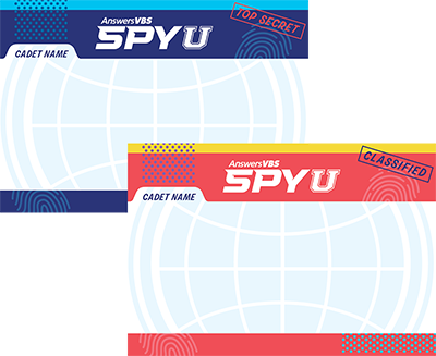 Adhesive Name Tags