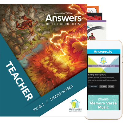 Answers Bible Curriculum for Homeschool Year 2