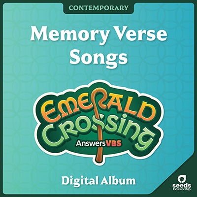 contemporary memory verse songs album cover