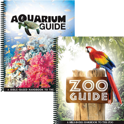 Zoo Guide and Aquarium Guide (Pack) | Answers in Genesis