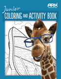 Giraffe Coloring & Activity Book: Junior