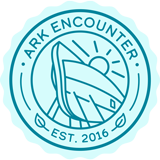 Ark Round Linework Icon Sticker: Large