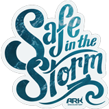 Safe in the Storm Sticker: Large
