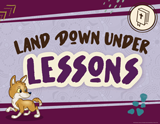 Zoomerang VBS: Land Down Under Bible Lessons Time Rotation Sign