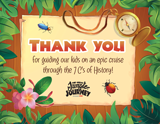 The Great Jungle Journey VBS: Staff Appreciation Postcards