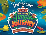 The Great Jungle Journey VBS: Save the Date Postcard