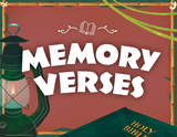 The Great Jungle Journey VBS: Memory Verses Rotation Sign