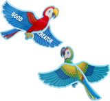The Great Jungle Journey VBS: Macaw Hanging Decorations