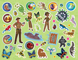 The Great Jungle Journey VBS: Stickers
