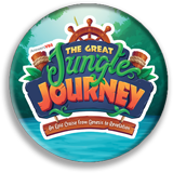 The Great Jungle Journey VBS: Logo Button