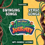 The Great Jungle Journey VBS: Traditional Theme Music and Memory Verse Music Digital Album: License to Share